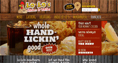 Desktop Screenshot of loloschickenandwaffles.com